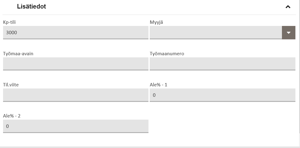 Toukokuu 2016 29 (69) Ryhmä3 Ryhmä3laji Ryhmä4 Ryhmä4laji Määrä1 Määärä2 Määrä3 Ei oletusarvoa Ei oletusarvoa Ei oletusarvoa Ei oletusarvoa Oletuksena toimitettu määrä Ei oletusarvoa Ei oletusarvoa 4.