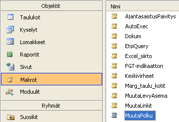 JUTTA-käsikirja 71 Linkit useimpiin ja tärkeimpiin JUTTA-tiedostoihin on Excel-tiedostossa JUTTA.xls. Tähän tiedostoon viittaava pikakuvake on hyvä sijoittaa Windows-työpöydälle. (Ks. liitekuva 1.9.