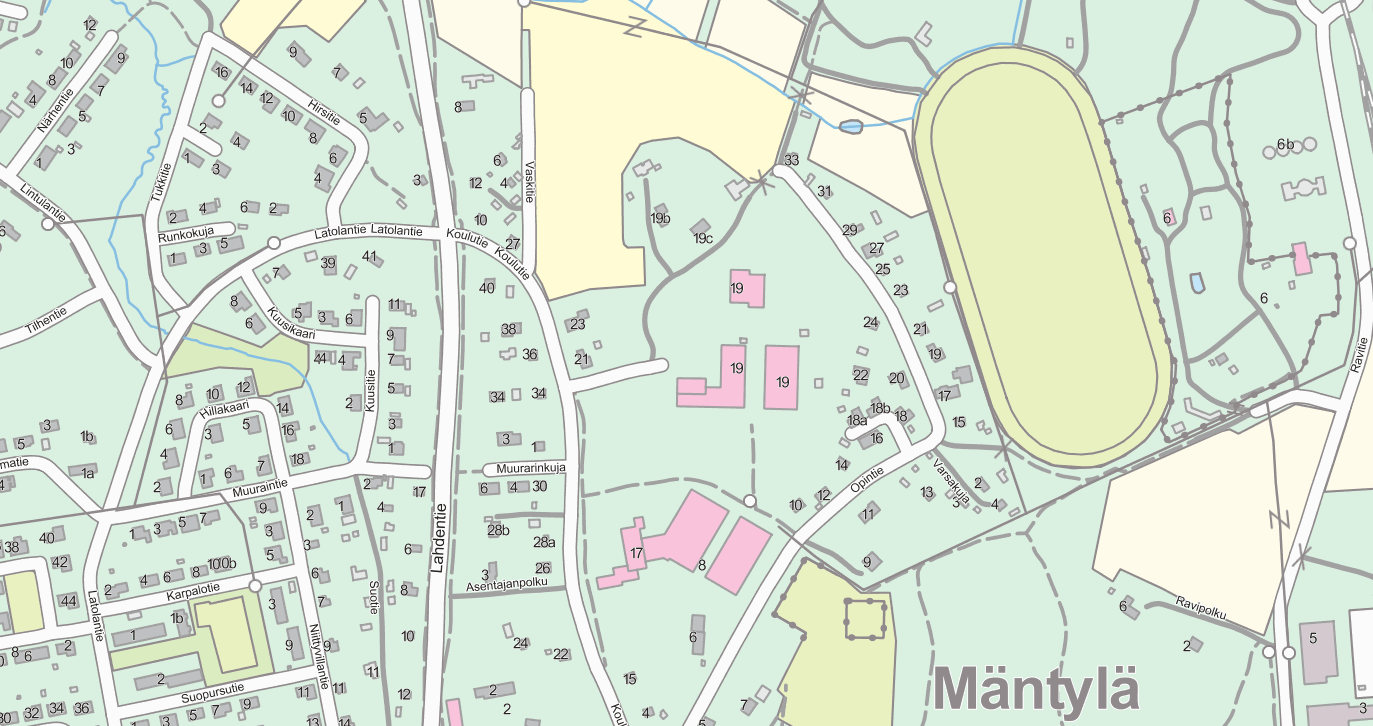 3 Kiinteistön sijainti Arvioitava kiinteistö sijaitsee Orimattilassa osoitteessa Koulutie 19 noin 1,5 km kaupungin keskustan pohjoispuolella.