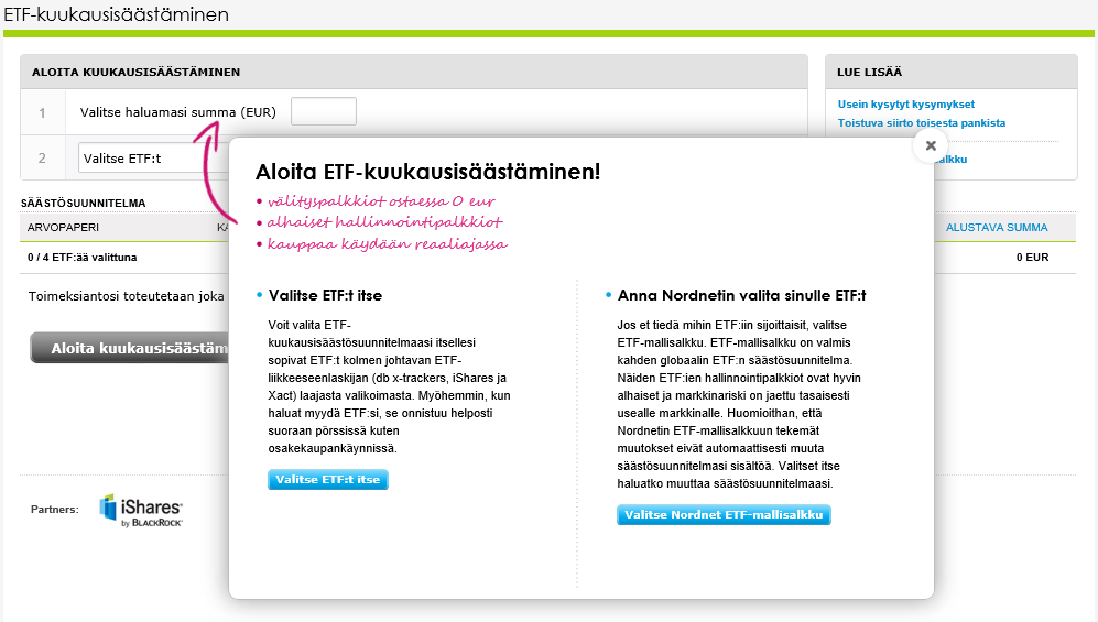 13 2.1.2 Yrityskuvaus Nordnet (Nordnet Bank AB) on pohjoismainen osake- ja rahastovälittäjä, joka tarjoaa palveluitaan Suomessa, Ruotsissa, Norjassa ja Tanskassa.