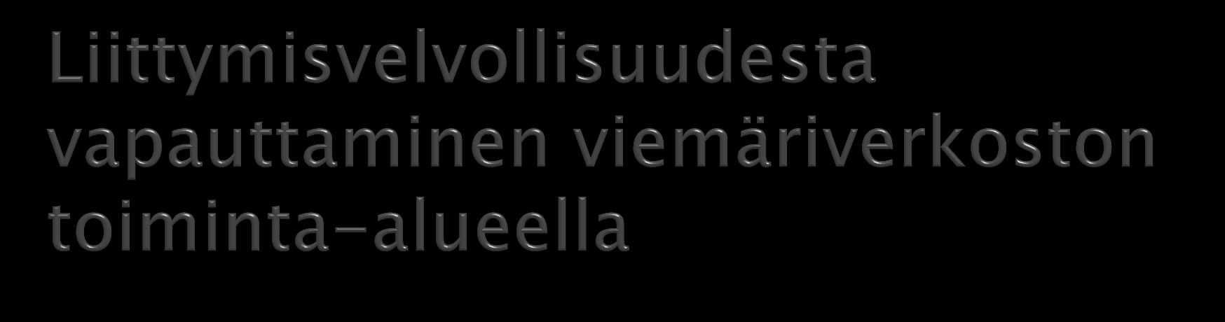 Liittymisvelvollisuus perustuu vesihuoltolakiin, eikä hajajätevesilainsäädäntöön.