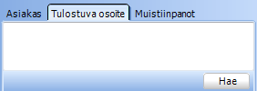 Tilauskiellossa olevien saaminen pois näkyvistä vastaavien tuotteiden ruudulta Tuotetyypin valintaruudulta voidaan nyt saada pois näkyvistä tilauskiellossa olevat tuotteet.