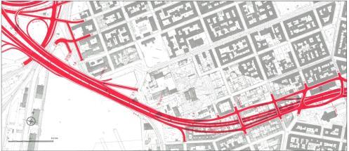 Kuva 28. Ote Helsingin kaupunkiseudun liikennetutkimuksesta vuodelta 1968 (Smith & Polvinen 1968).