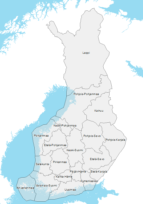 Background maps National Land Survey