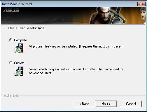 3.1.2 Asentaminen Windows Vistassa ja Windows 7:ssä (32/64 bit) Voit asentaa apuohjelmat Windows Vistassa ja Windows 7:ssä seuraavasti: 1. Aseta tuki-cd-levy optiseen asemaan. 2.