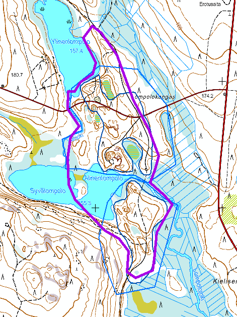 24 Alinen Lompolo-Lompolokangas Pohjavesialuenumero 12854134-12854135 Muu pohjavesialue Sijainti: Pellon keskustasta 29 km koilliseen, Konttajärven kylältä 11,4 km NNE Arvoluokka 4 Vesimaisemaan