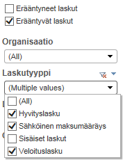 Ostoreskontra P2P (Alusta) Raportointi Sivu 3 / 9 Kun avaat seuraavan kerran kyseisen raportin, klikkaa raportin alaosasta linkkiä Original View