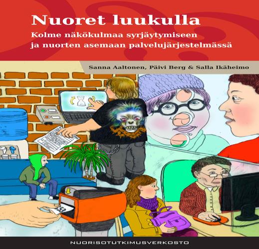 Nuoret luukulla Nuorisotutkimusseuran ja THL:n konsortiohanke (2014) OKM:n rahoittama THL: Salla Ikäheimo NTS: Sanna & Päivi Berg Miten palvelujärjestelmä ja siinä asioivat 18 29 -vuotiaat nuoret