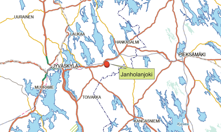 GEOLOGIAN TUTKIMUSKESKUS 1 1 JOHDANTO Keski-Suomen mineraalipotentiaalin arviointi (ja tiedonkeruu) hanke käynnistettiin vuonna 2013 alueen kallioperätiedon päivittämiseksi ja tarkentamiseksi sekä