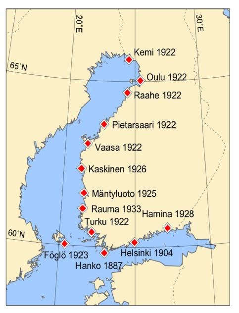 Meren rannan suositeltavat