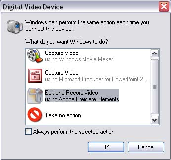 Kun video kuvataan digitaalisella videokameralla, se tallentuu minidv-nauhalle digitaalisessa muodossa.