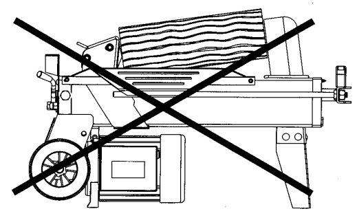 KOPPLINGSSCHEMA / HYDRAULKRETSSCHEMA HANDHAVANDE Vedklyven är försedd med ZHB styrsystem som kräver tvåhandsmanövrering.