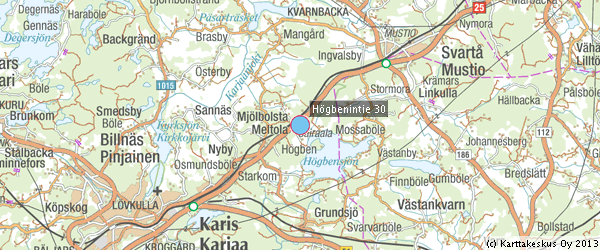 Högbenintie 30, 10350 Meltola Myyntikohde: Sijainti Raaseporissa, sijaitseva 8,337 ha sairaalakiinteistö. Kohde käsittää Meltolan sairaalakiinteistön alueen ja sairaalarakennuksen.