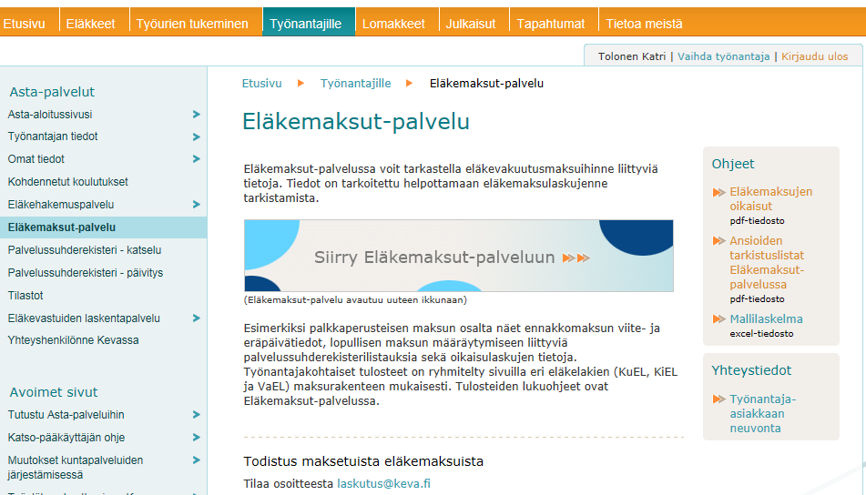 Eläkemaksut