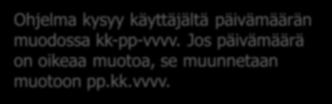 7 Lukumääriä Malli * 0-n + 1-n? 0-1 {n {n, {,m {n,m Tasan n Vähintään n Korkeintaan m Vähintään n, korkeintaan m Vaihtoehto () Ryhmittely \ Merkin erikoismerkityksen poisto esim. \. tarkoittaa pistettä,.