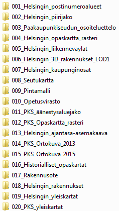 Avoin data http://kartta.hel.