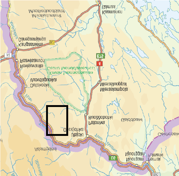 Paistunturien luontaiselinkeinomaisemat 0 5 km