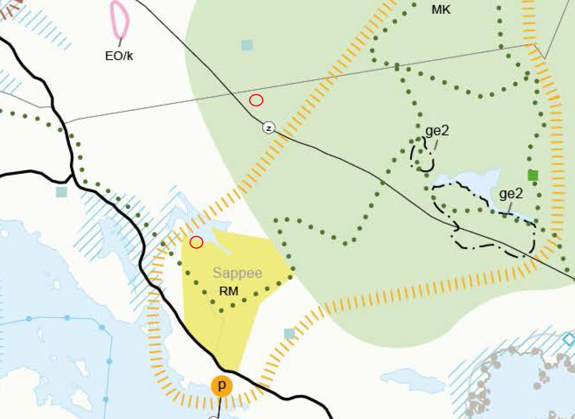 Pirkanmaan maakuntakaava 2040 ehdotuksessa Iso-Arajärven kaava-alue on edelleenkin merkitty matkailupalveluiden alueeksi RM.