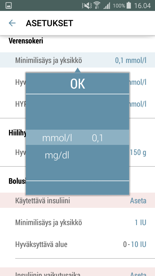 3.3 Asetusten tekeminen Yhden asetusarvon muuttaminen saattaa johtaa siihen, että joudut muuttamaan myös jotakin toista tai useita toisia asetuksia.