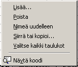 2. EXCEL-SAIRAUSPOISSAOLORAPORTTI Alla esimerkki siitä, millainen raportti voisi olla. Perustiedot raporttiin on tuotu suoraan palkanlaskentajärjestelmästä, josta on muodostunut raportin pohja.