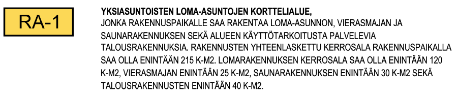 Nosto Consulting Oy 14 (16) Korttelialueet Liitteenä ovat kaavakartta, kaavamerkinnät ja -määräykset (liite 3).