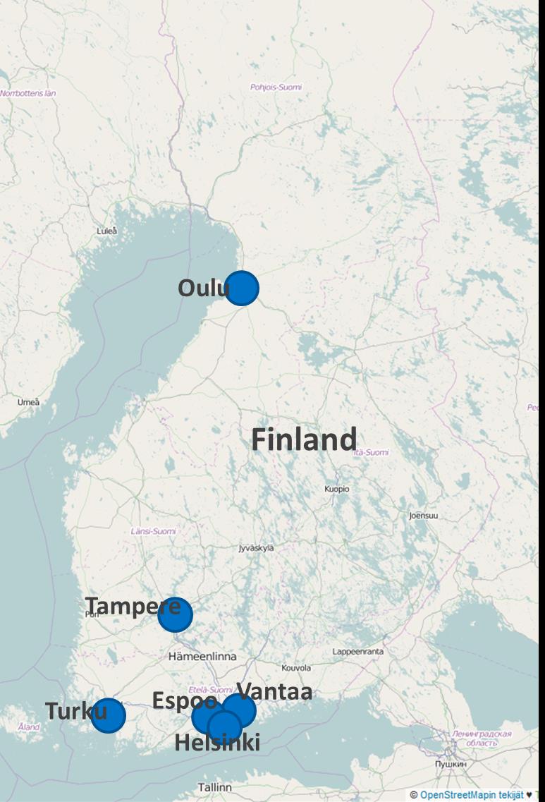 Eri tahojen yhteistyö välttämätöntä Kuusi suurinta kaupunkia (6Aika) mm.