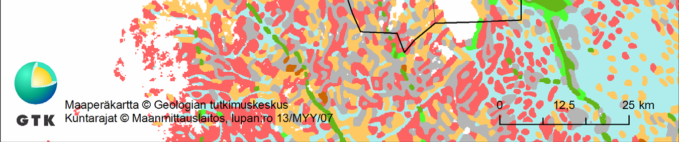 S41/1141/2007/11 kuin FOREGSissa, maatalousmaita otettiin mukaan, maaperänäytteitä ei otettu kenttäyhdistelmänä 3-5 kuopasta vaan yhdestä kuopasta. Näytetunnukset olivat muotoa TTTA-2006-X.