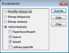8. Kairaustiedoston tulostus 8.1 Yksittäisen pisteen tulostus Kairausikkunassa toimivat normaalit tulostustoiminnot. Avaa toiminto Tiedosto Tulostus Otsikkotiedosto, ja hae hakunäppäimellä [.