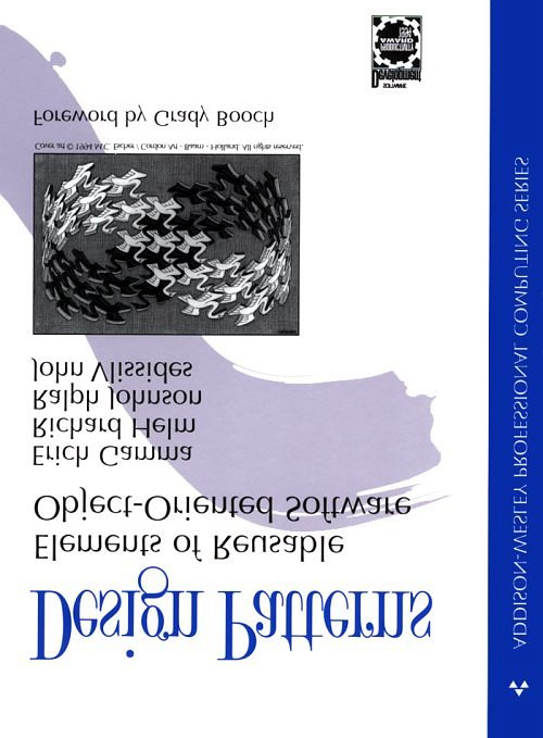 Ohjelmoinnin suunnittelumallit (design patterns) käyttöliittymissä Vanhin ja keskeisin lähde Gamma E., Helm R., Johnson R., Vlissides J., Design Patterns. Addison-Wesley, USA, 1994.