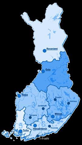 Etelä-Suomi Itä-Suomi Lounais-Suomi Länsi- ja Sisä-Suomi Pohjois-Suomi Lappi Seuraamme, arvioimme ja valvomme peruspalvelujen saatavuutta ja laatua.