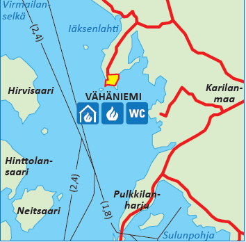 Vähäniemi (Sysmä) Mannerkohde sijaitsee Virmailanselällä Pulkkilanharjun pohjoispuolella.