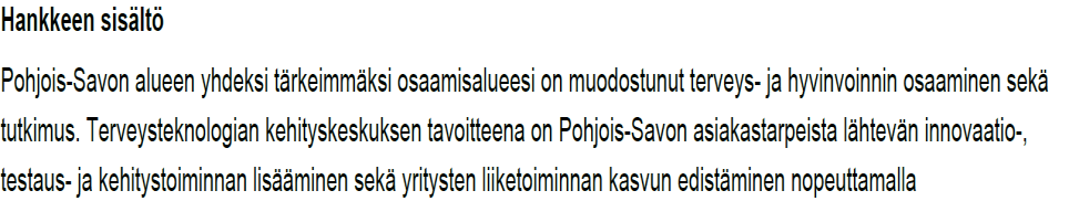 toimenpiteet menestyvän terveysklusterin