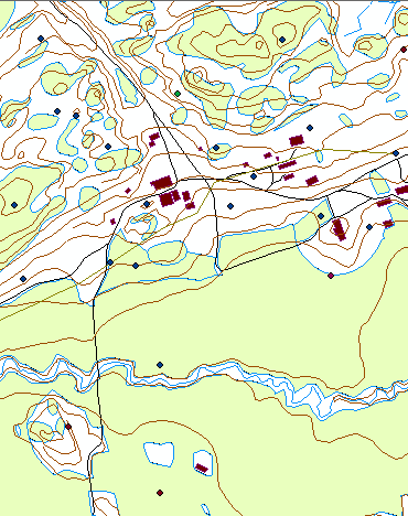 1:10 000 2005-2010 YKJ, ERTS-TM35FIN SHP MML, maastotietokanta liikenneväylät tiet, kadut, kevyen liikenteen väylät, polut, rautatiet, lautat ja lossit, vesikulkuväylät,