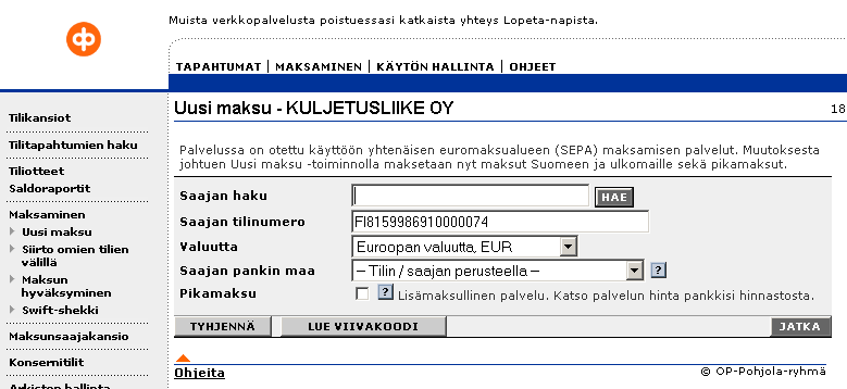 Ohje näin maksat uudistetulla Kassanhallintapalvelulla Maksaminen muuttuu.