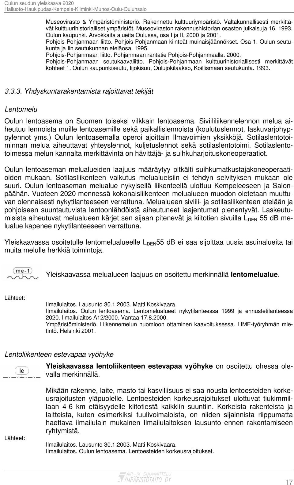 1995. Pohjois-Pohjanmaan liitto. Pohjanmaan rantatie Pohjois-Pohjanmaalla. 2000. Pohjois-Pohjanmaan seutukaavaliitto. Pohjois-Pohjanmaan kulttuurihistoriallisesti merkittävät kohteet 1.