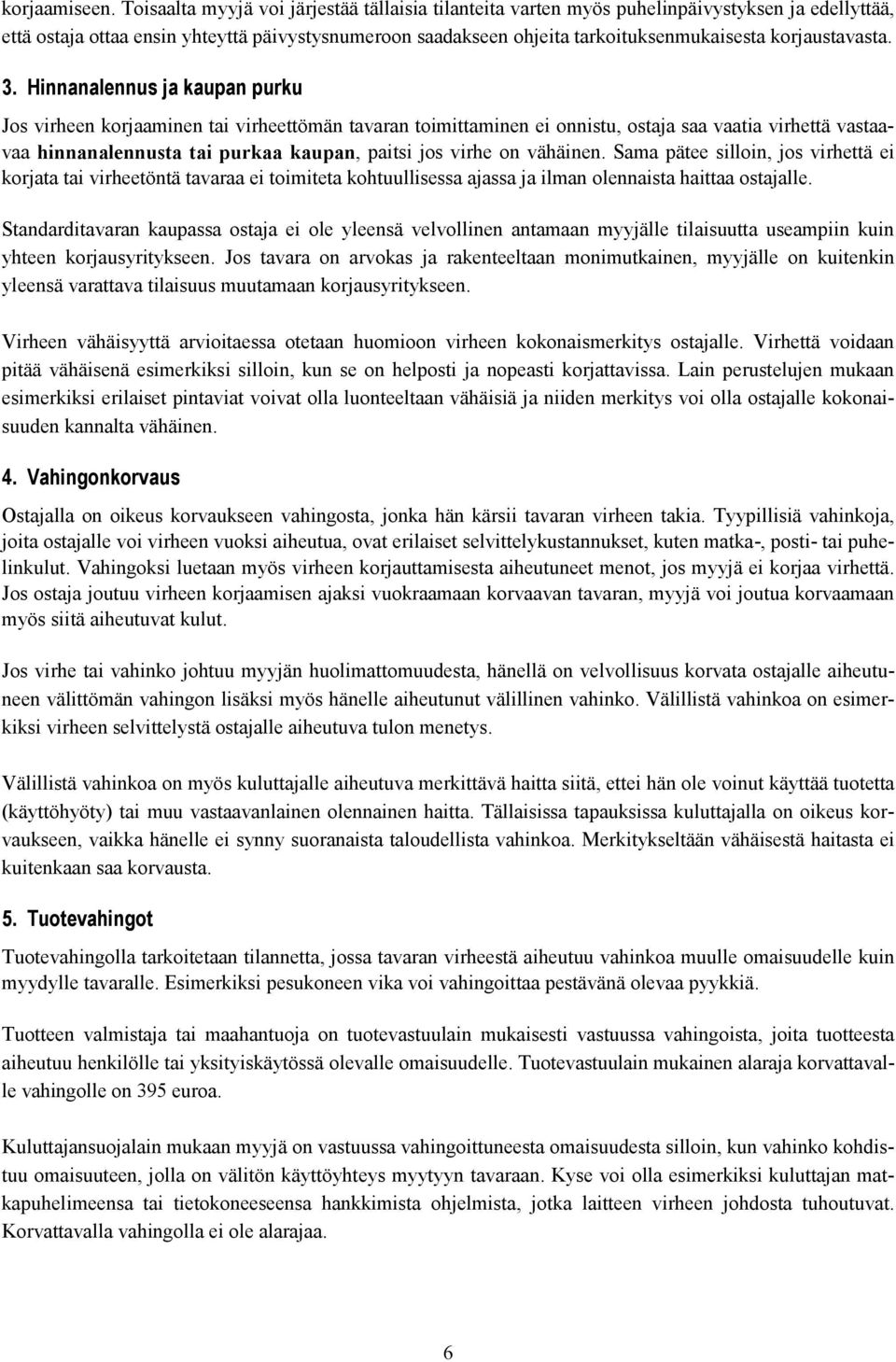 korjaustavasta. 3.