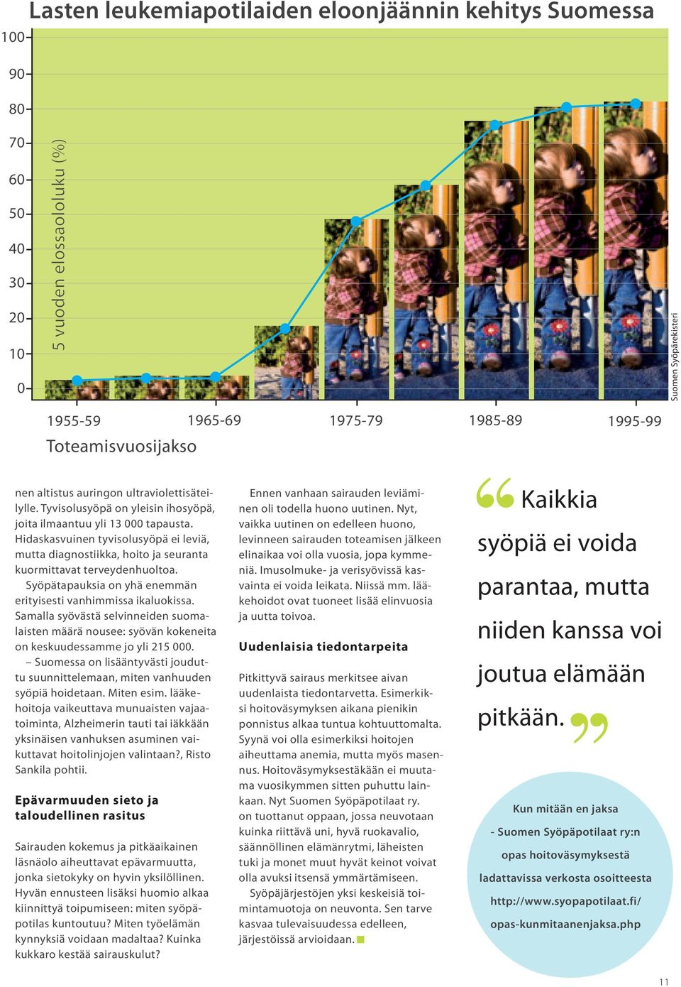 Hidaskasvuinen tyvisolusyöpä ei leviä, mutta diagnostiikka, hoito ja seuranta kuormittavat terveydenhuoltoa. Syöpätapauksia on yhä enemmän erityisesti vanhimmissa ikaluokissa.