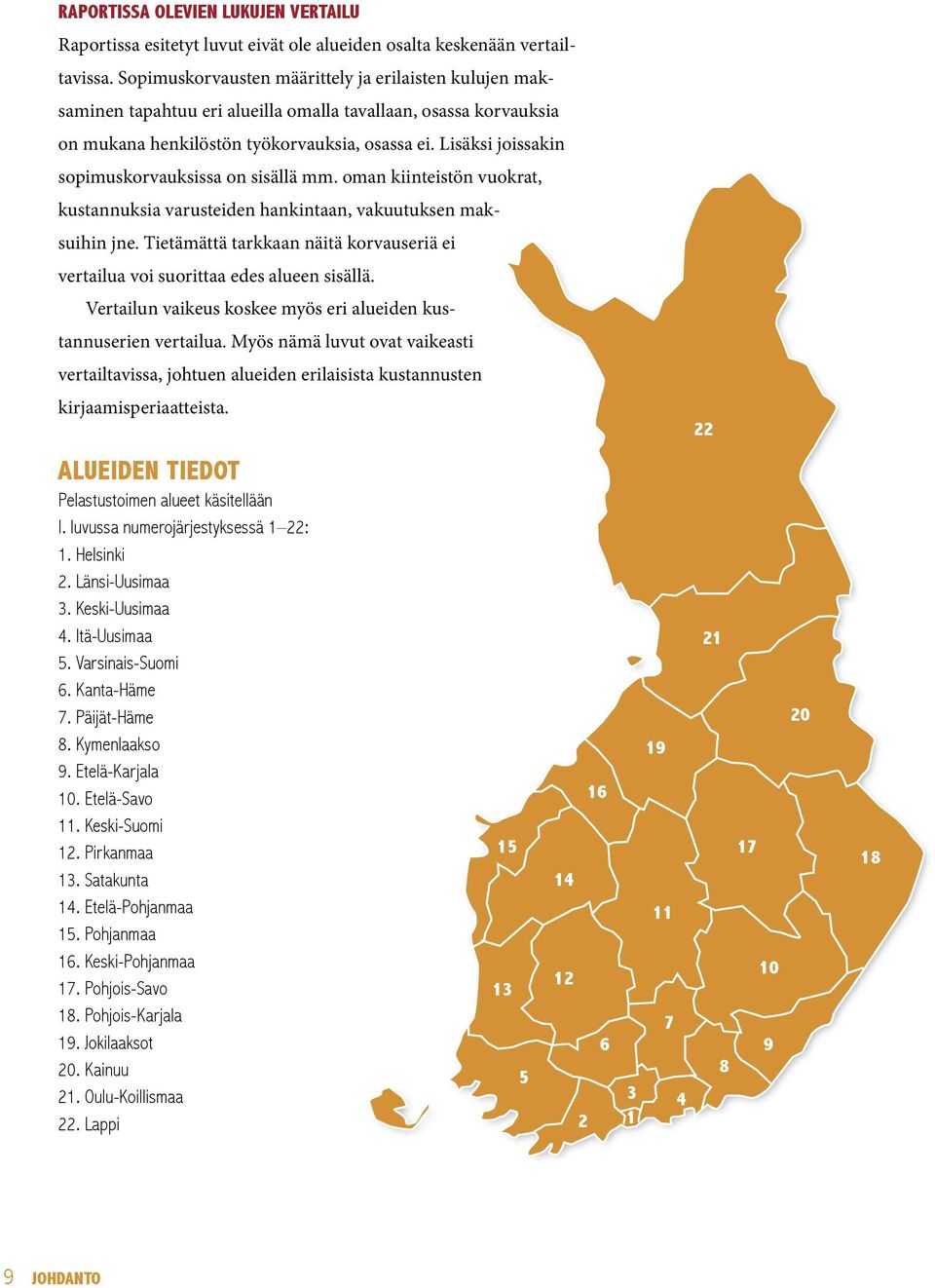 Lisäksi joissakin sopimuskorvauksissa on sisällä mm. oman kiinteistön vuokrat, kustannuksia varusteiden hankintaan, vakuutuksen maksuihin jne.