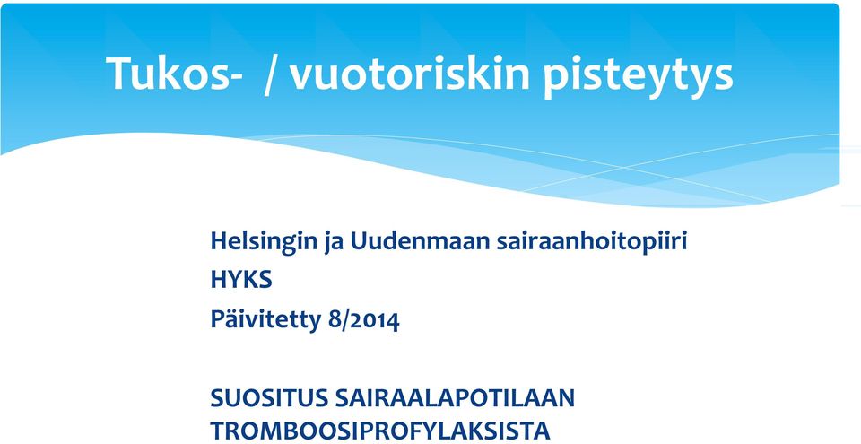 sairaanhoitopiiri HYKS Päivitetty