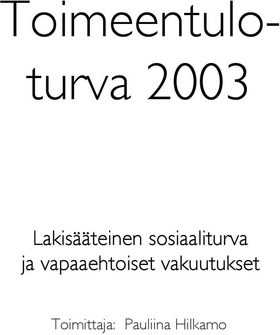 sosiaaliturva ja