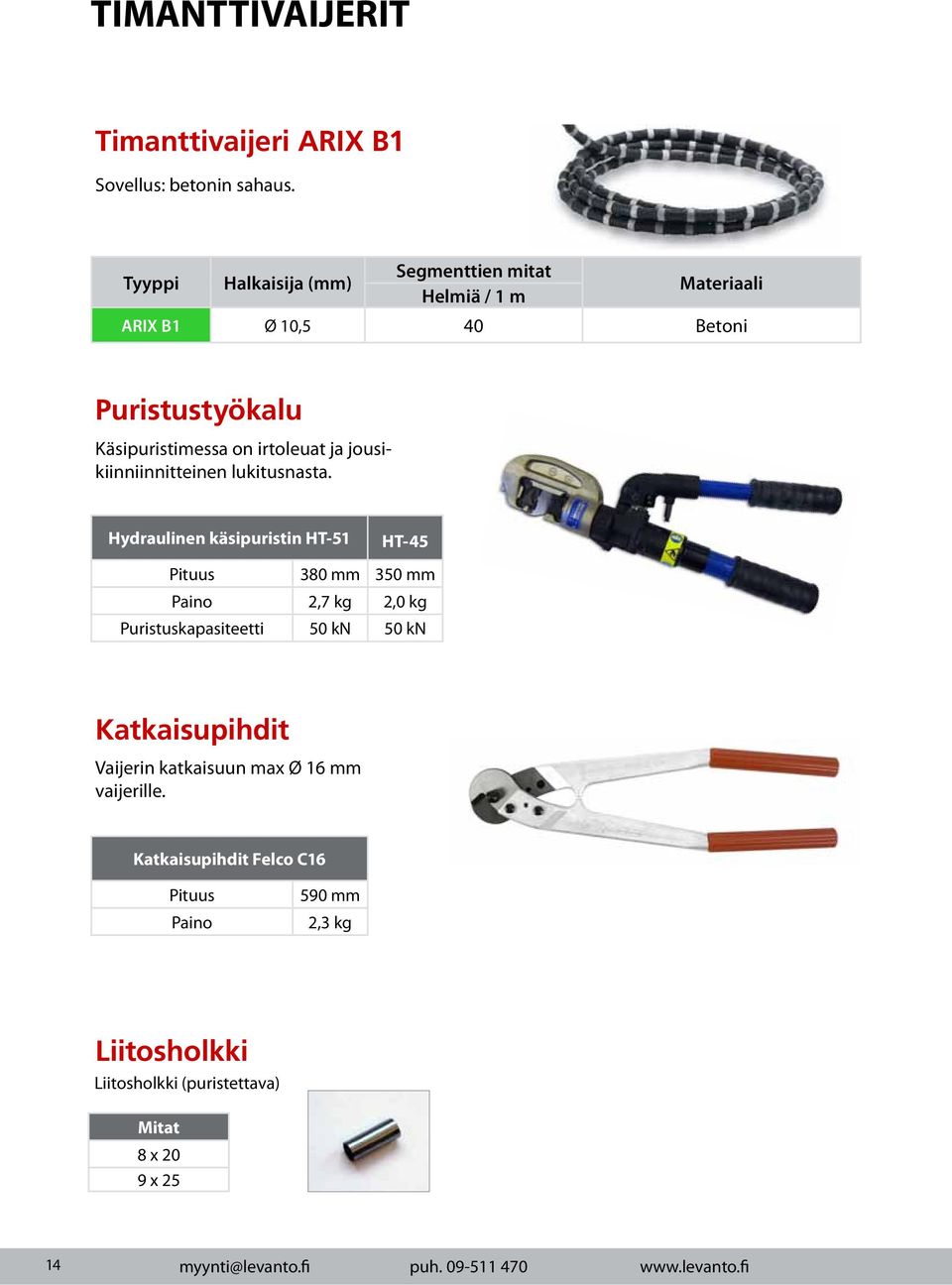 jousikiinniinnitteinen lukitusnasta.