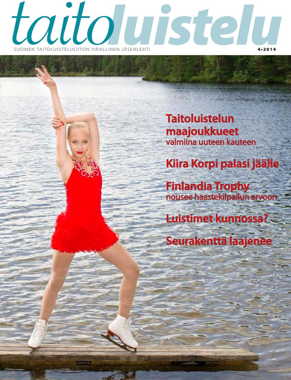 Kiira Korpi palasi jäälle Finlandia Trophy nousee