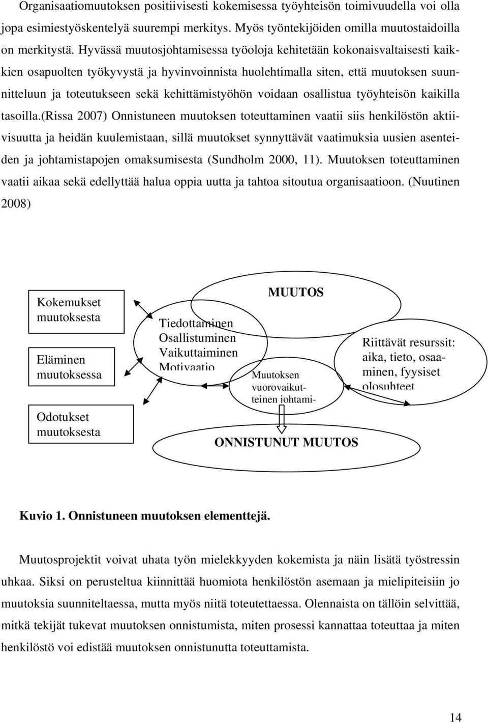 kehittämistyöhön voidaan osallistua työyhteisön kaikilla tasoilla.