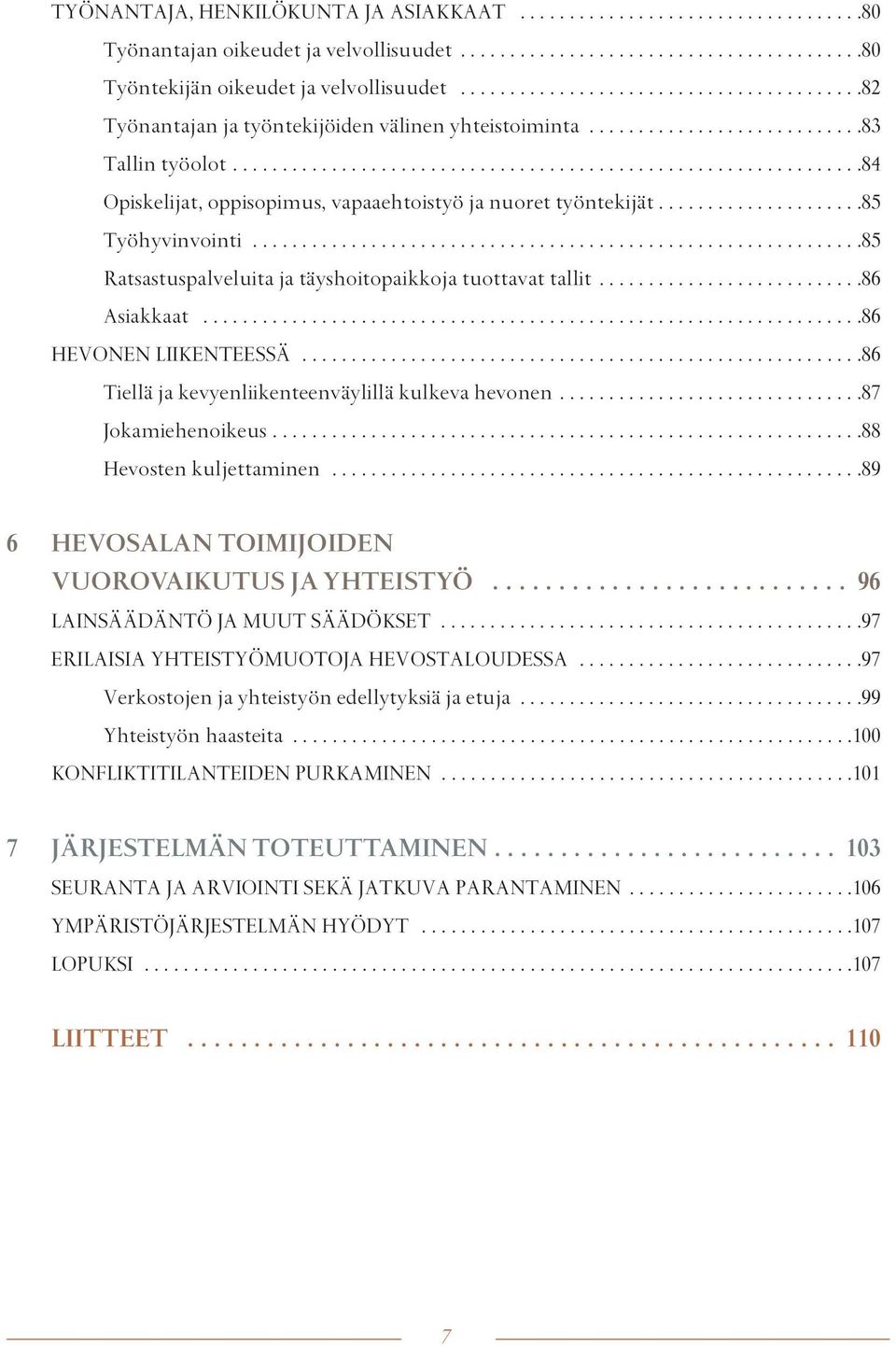 ...............................................................84 Opiskelijat, oppisopimus, vapaaehtoistyö ja nuoret työntekijät.....................85 Työhyvinvointi.