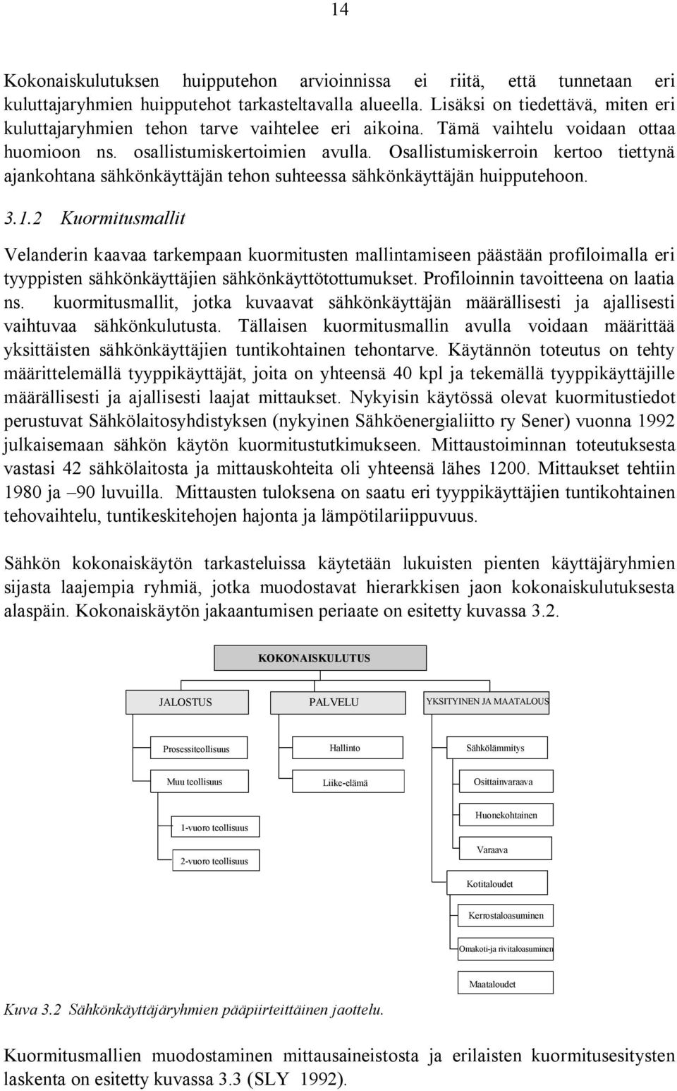 Osallistumiskerroin kertoo tiettynä ajankohtana sähkönkäyttäjän tehon suhteessa sähkönkäyttäjän huipputehoon. 3.1.