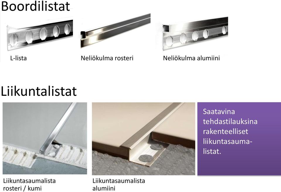 tehdastilauksina rakenteelliset