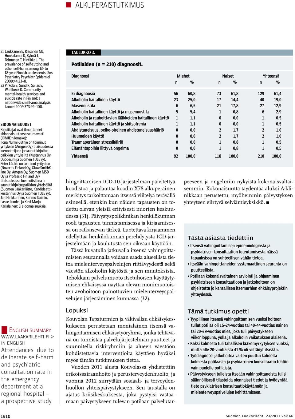 Lancet 2009;373:99 100.