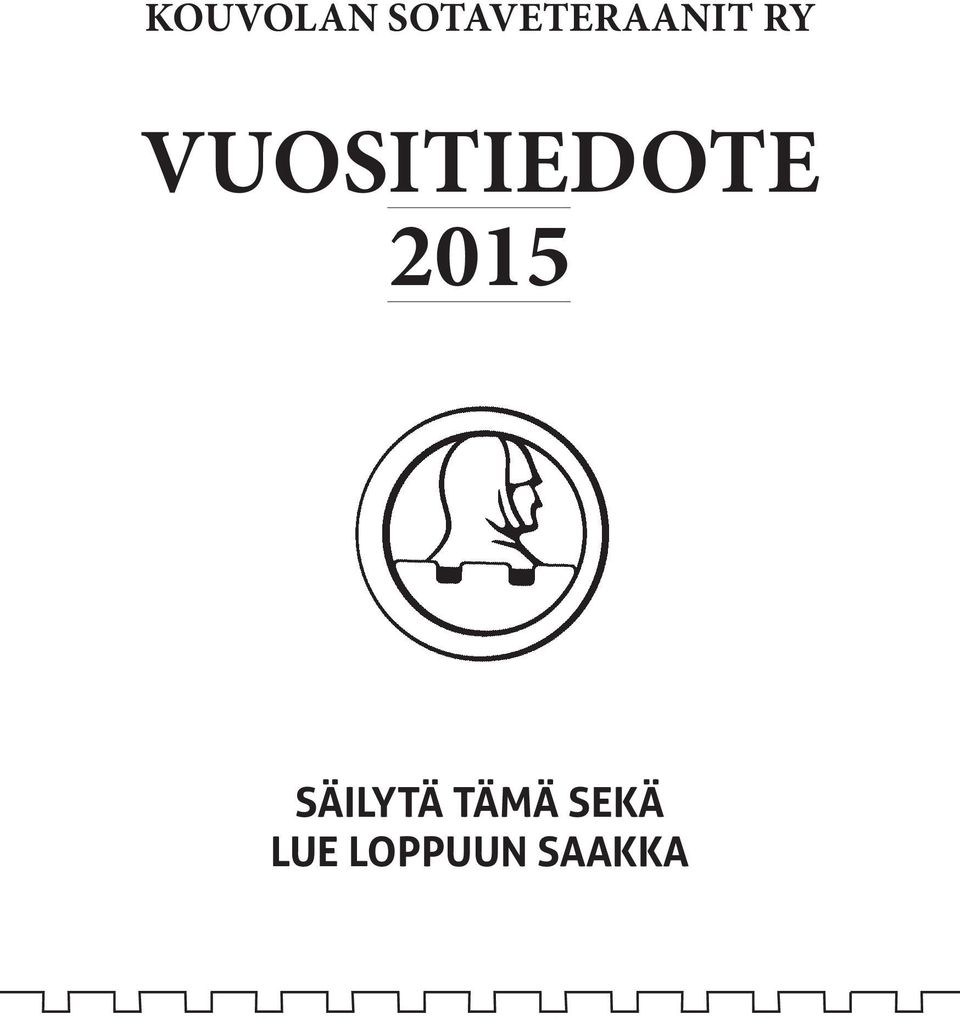 VUOSITIEDOTE 2015