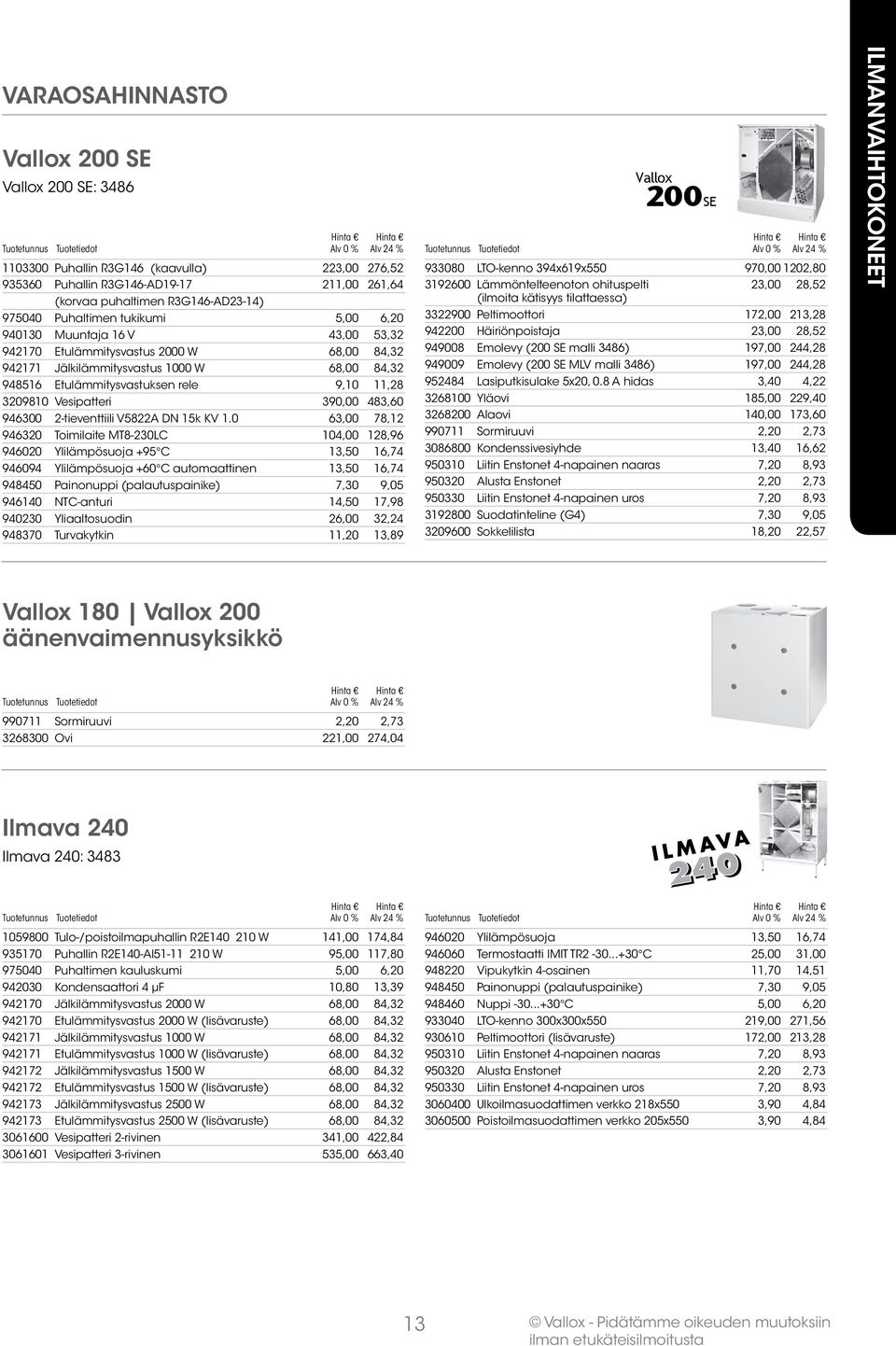 483,60 946300 2-tieventtiili V5822A DN 15k KV 1.