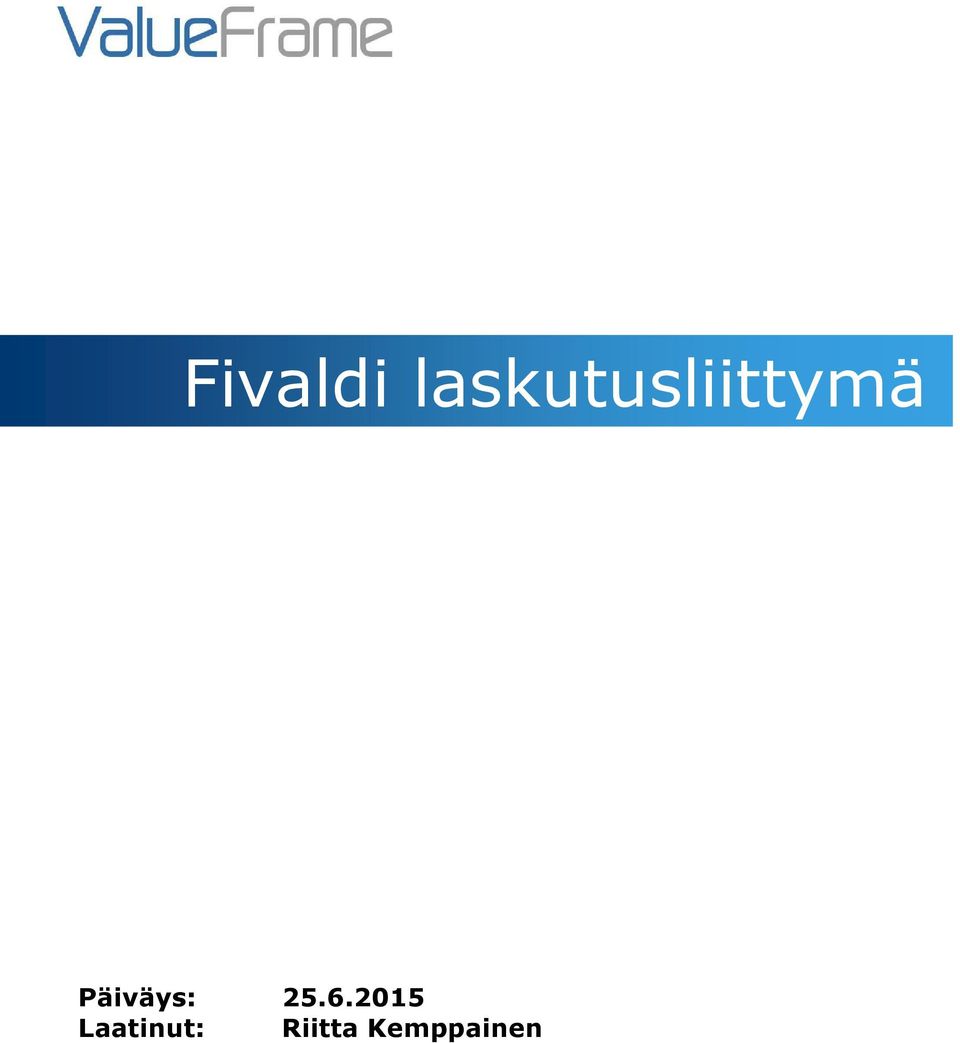 Laatinut: